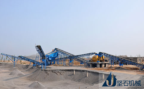 堅石礦山制砂生產線設備安裝